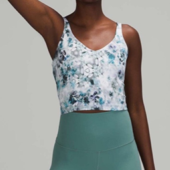 Lululemon Align Tank Kaleidofloral Size 12 - Picture 1 of 5
